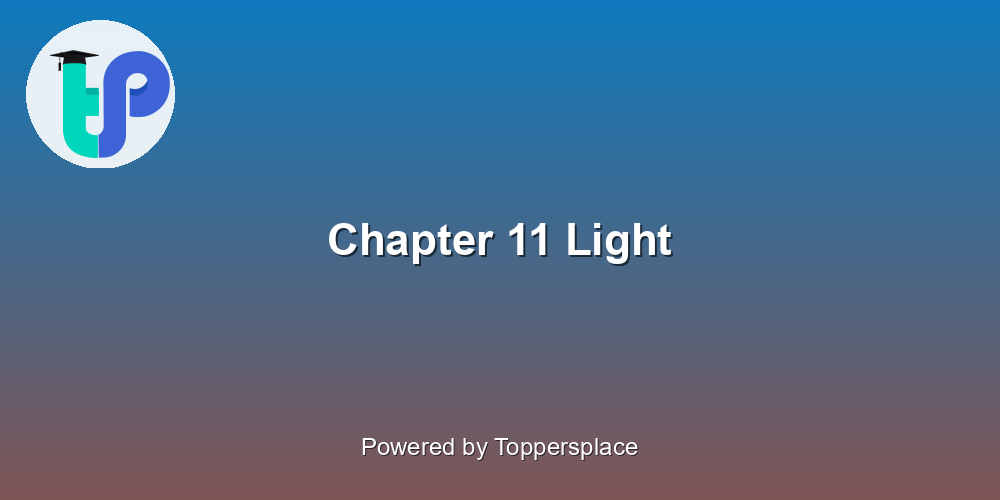 Chapter 11 Light